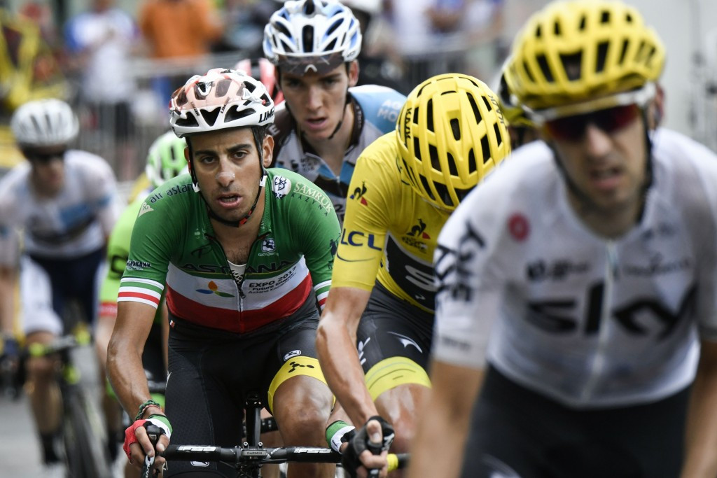 Italian national champion Fabio Aru would ultimately take the race lead ©Getty Images