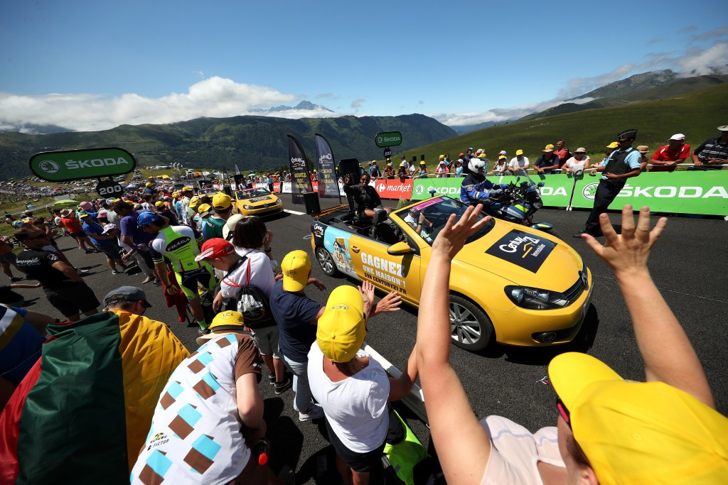 The Tour de France headed to the Pyrenees on stage 12 ©Getty Images