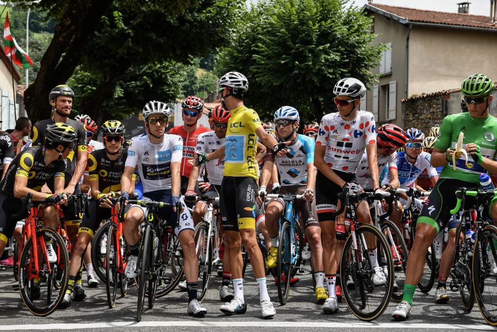 The Tour de France continued with a 101km stage from Saint-Girons to Foix ©Getty Images