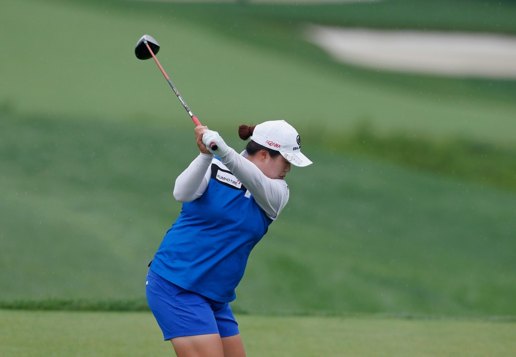 Shanshan Feng leads the US Women's Open after two rounds ©Getty Images