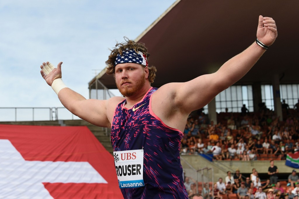 America's Ryan Crouser will be looking to maintain his superb shot put form ©Getty Images