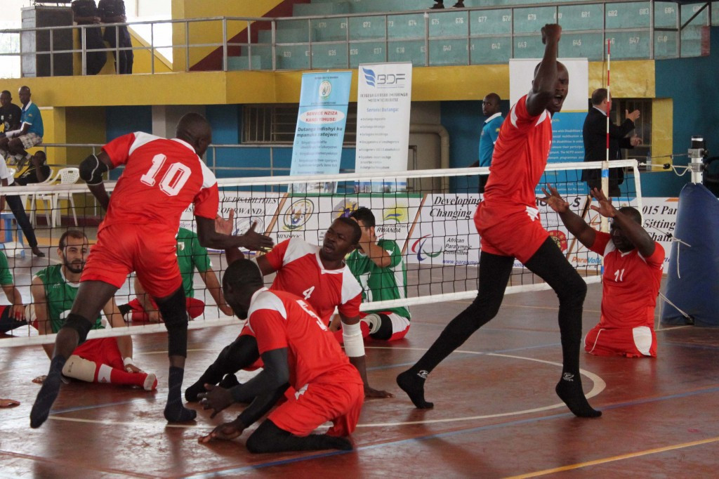 Kenya beat Algeria 3-2 to keep pace with Egypt and Rwanda in the men's ParaVolley Africa Sitting Volleyball Championships ©Rwanda ParaVolley