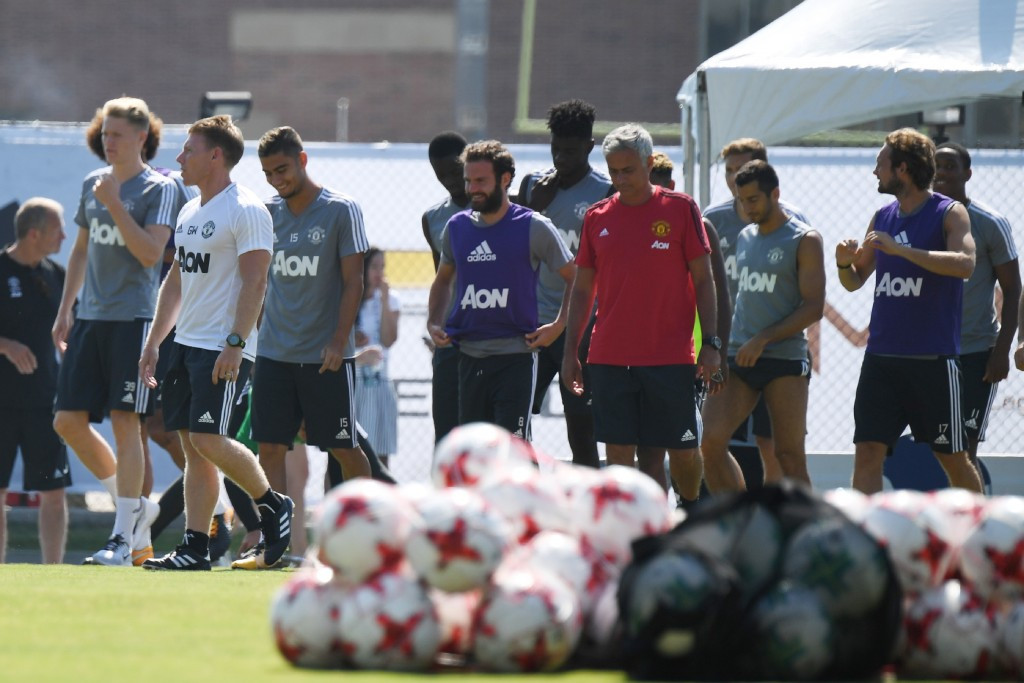 Manchester United are preparing for the upcoming season at UCLA ©Getty Images