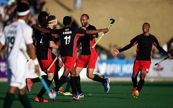 Egypt upset South Africa today ©FIH