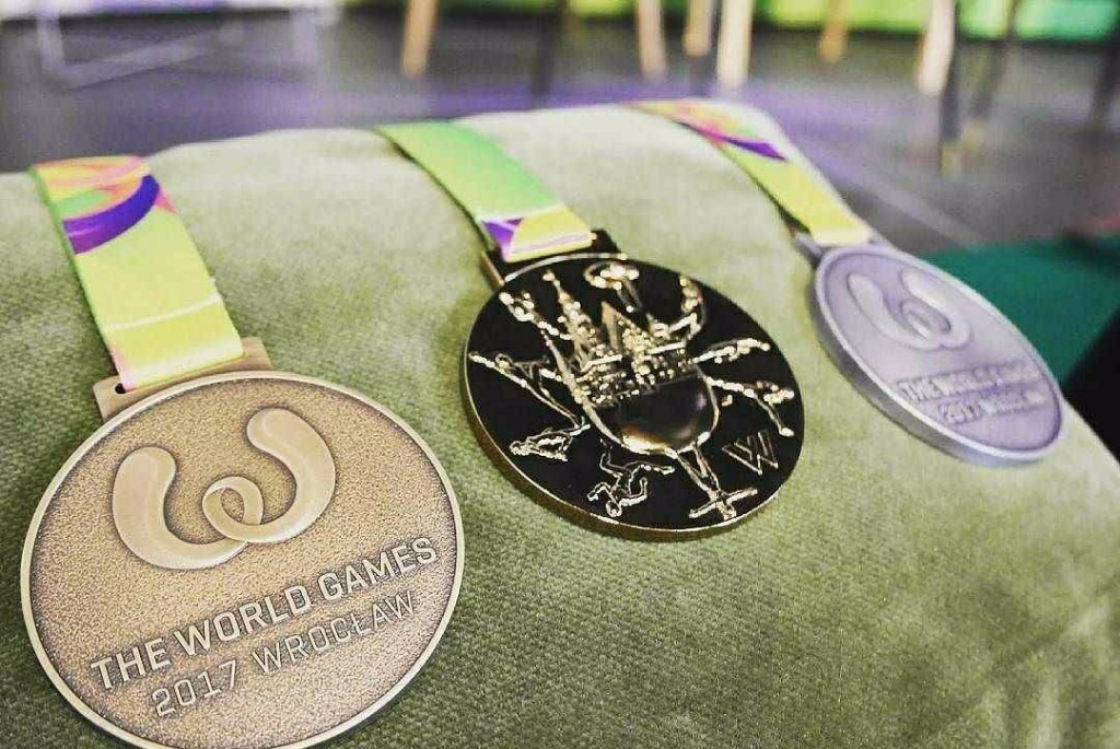 Wrocław 2017 World Games medals unveiled