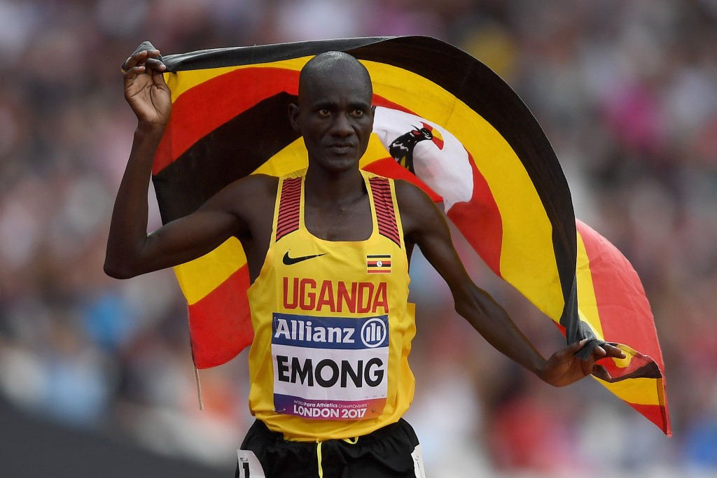 David Emong won Uganda's first-ever World Para Athletics Championships gold medal last night ©Getty Images