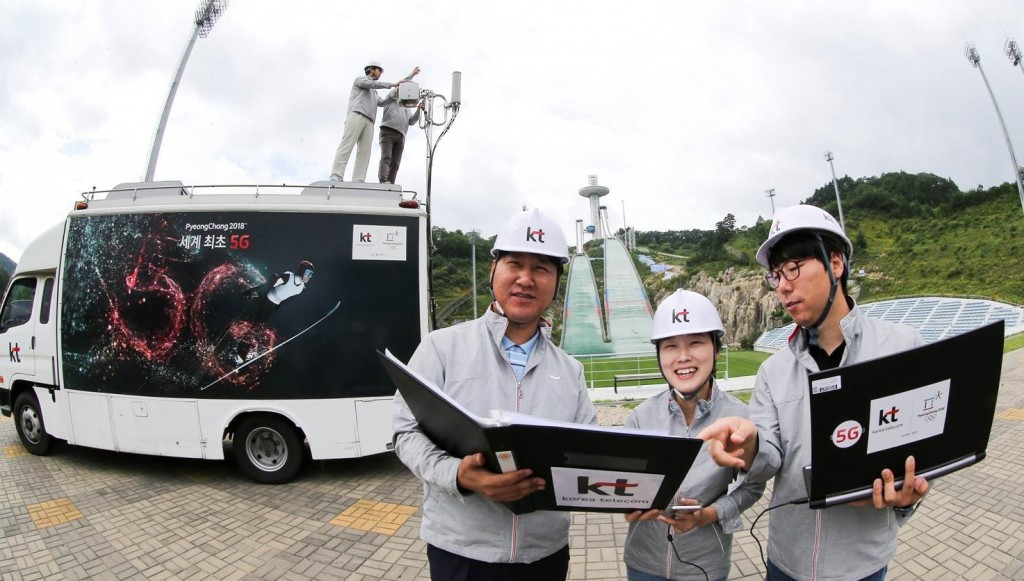 The KT Corporation are working to provide IT services both at and away from Games venues ©Pyeongchang 2018