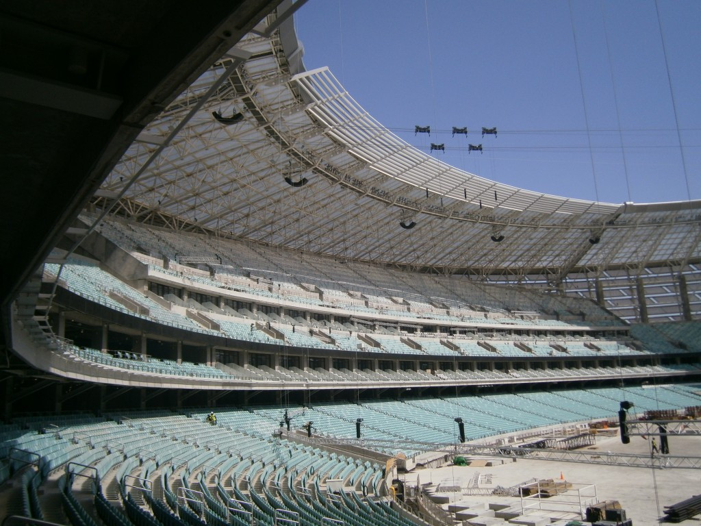 The Baku National Stadium will stage both Opening and Closing Ceremonies