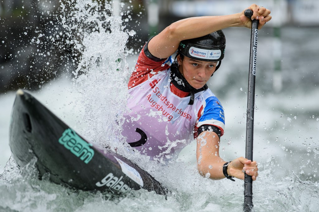 Mallory Franklin is going for the under-23 K1 and C1 titles in Bratislava ©Getty Images