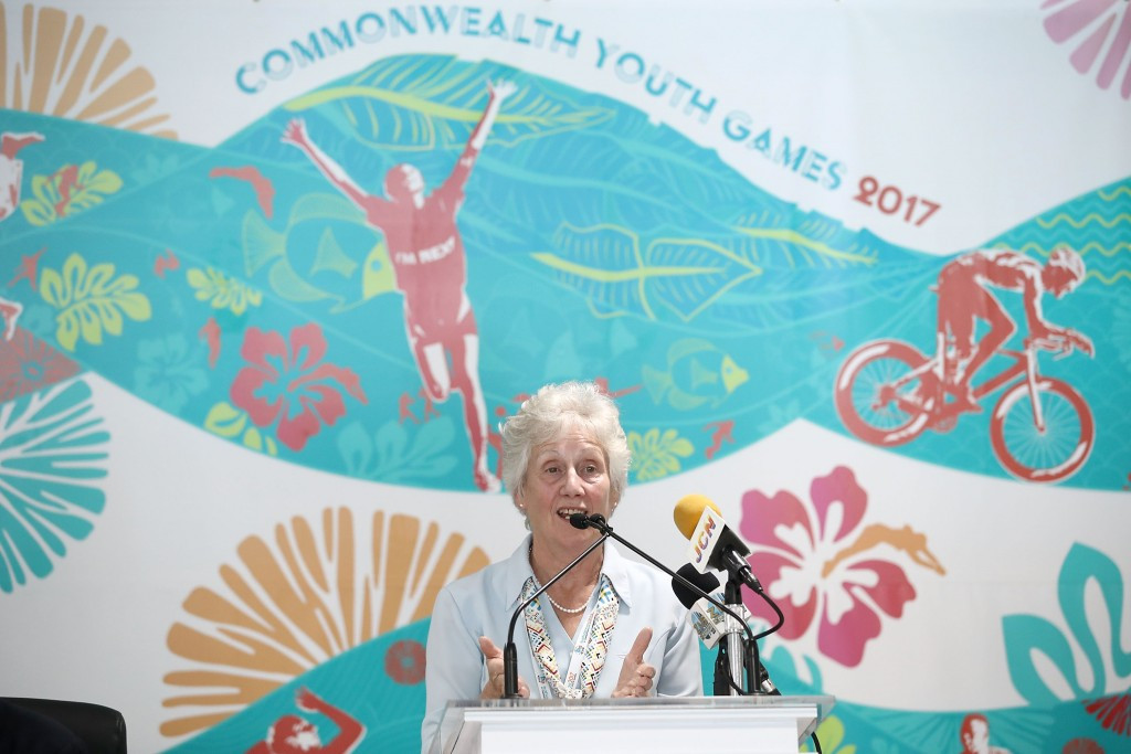 CGF President Louise Martin praised organisers of the Commonwealth Youth Games for their "tremendous" work ©Getty Images