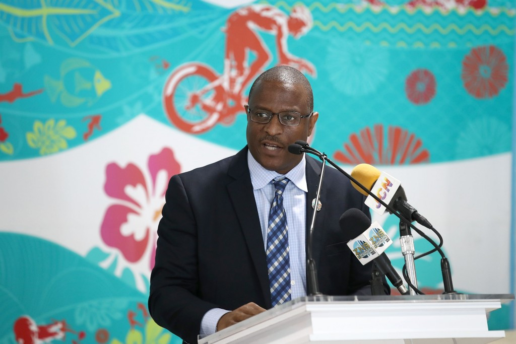 Michael Pintard, Minister of Youth, Sports, and Culture hopes the event will help persuade other IFs to bring their major Championships to The Bahamas ©Getty Images