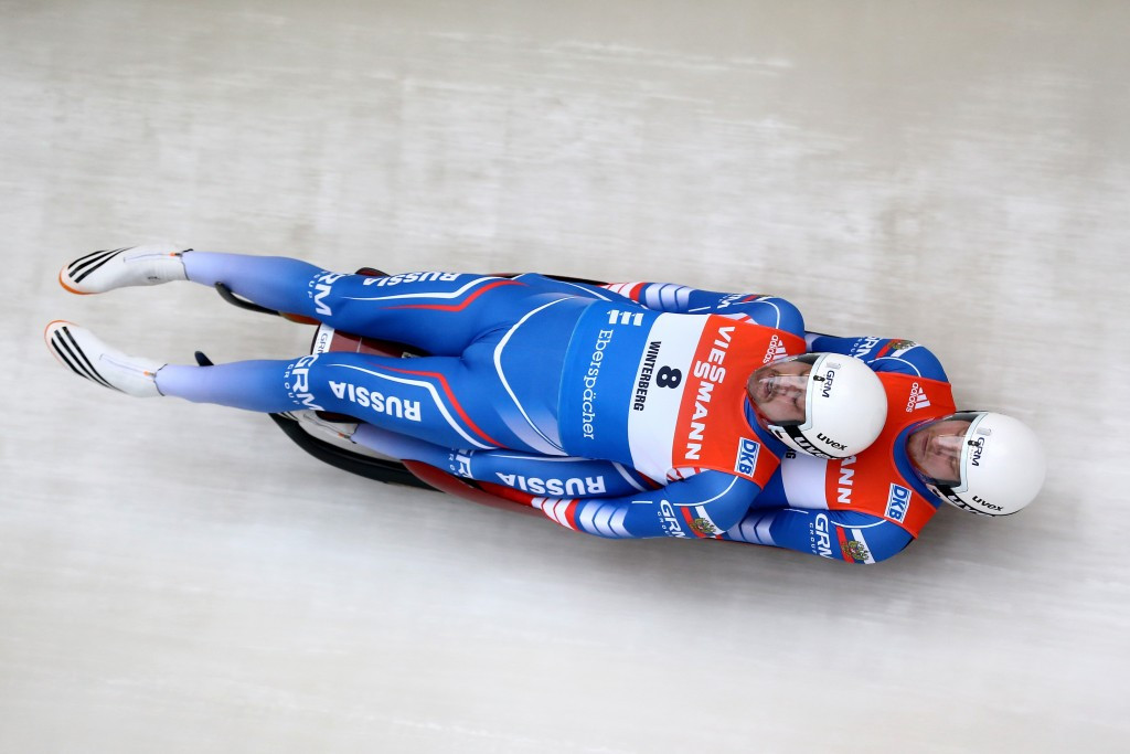 Men's doubles luge is already an established Olympic discipline ©Getty Images