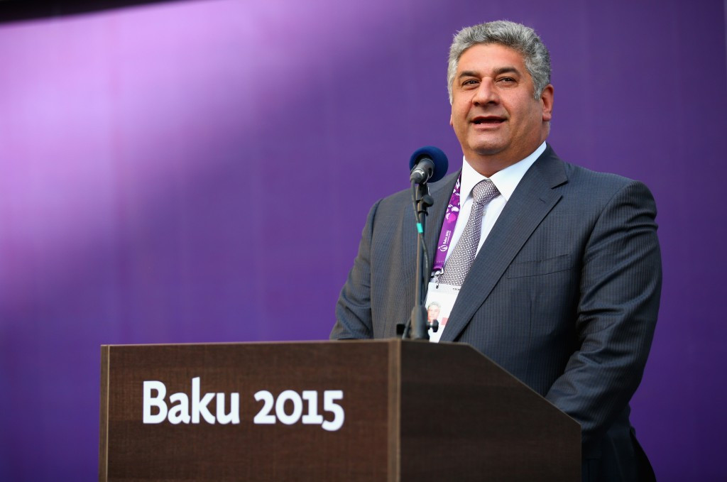 Azerbaijan Sports Minister Azad Rahimov is part of the EOC Coordination Commission for Minsk 2019 ©Getty Images