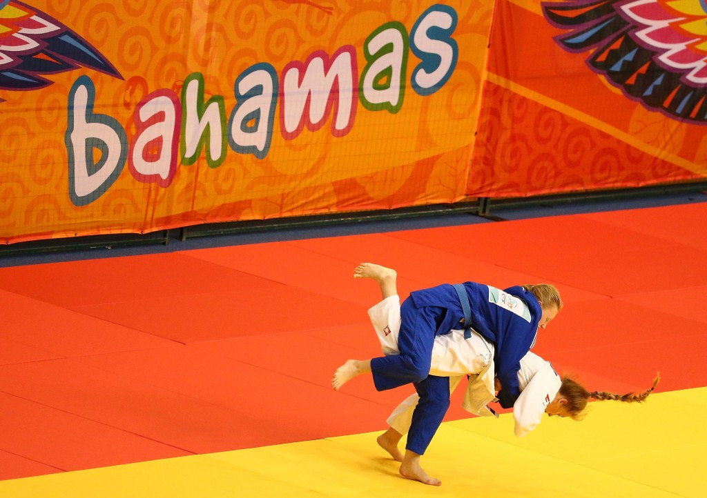 Judo also made its first Commonwealth Youth Games appearance on the opening day ©Getty Images