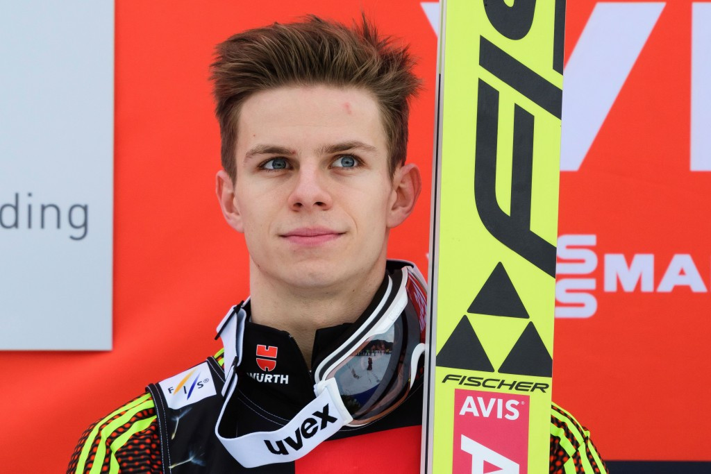 Germany's Andreas Wellinger won the country's only ski jumping Olympic title at Pyeongchang 2018 ©Getty Images