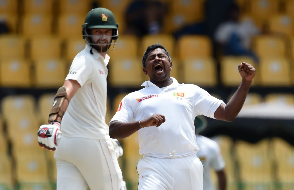 Sri Lanka’s Rangana Herath has climbed to second position in the International Cricket Council Player Rankings for Test bowlers ©Getty Images