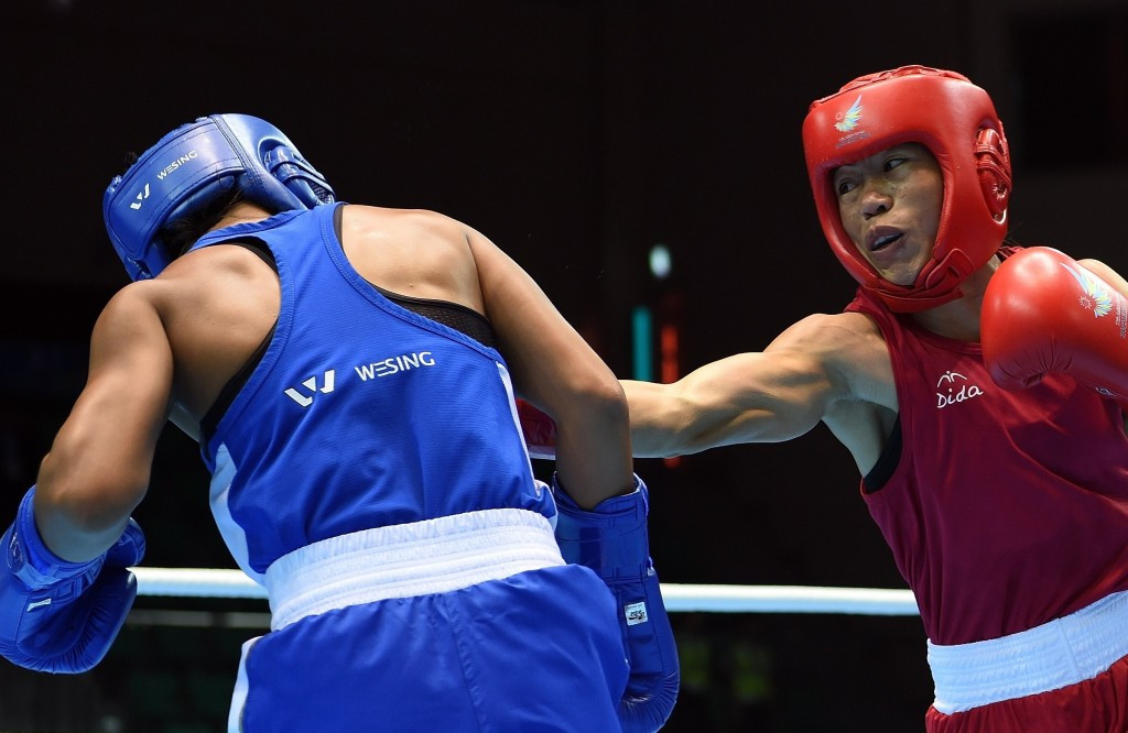 Five-time world champion Mary Kom is one of India's biggest female boxing stars ©Getty Images