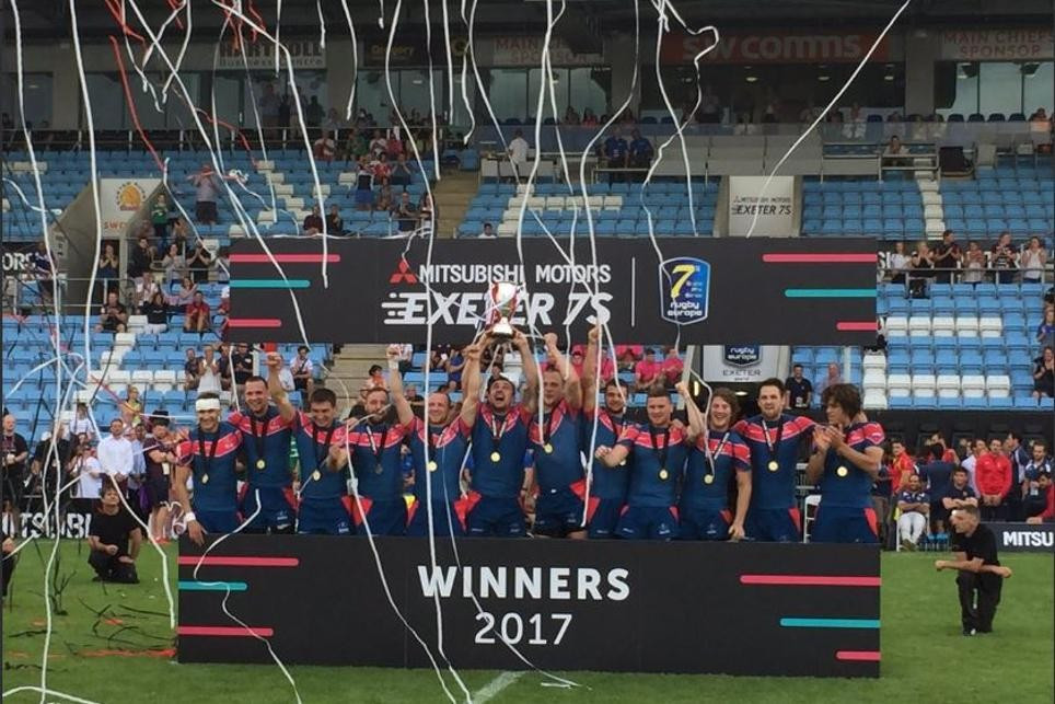 Russia were victorious in Exeter and also sealed their place at the World Cup ©Rugby Sevens World Cup