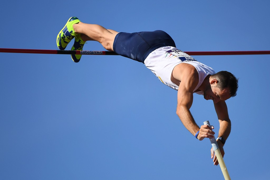 Renaud Lavillenie will enjoy effective home status in the men's pole vault ©Getty Images