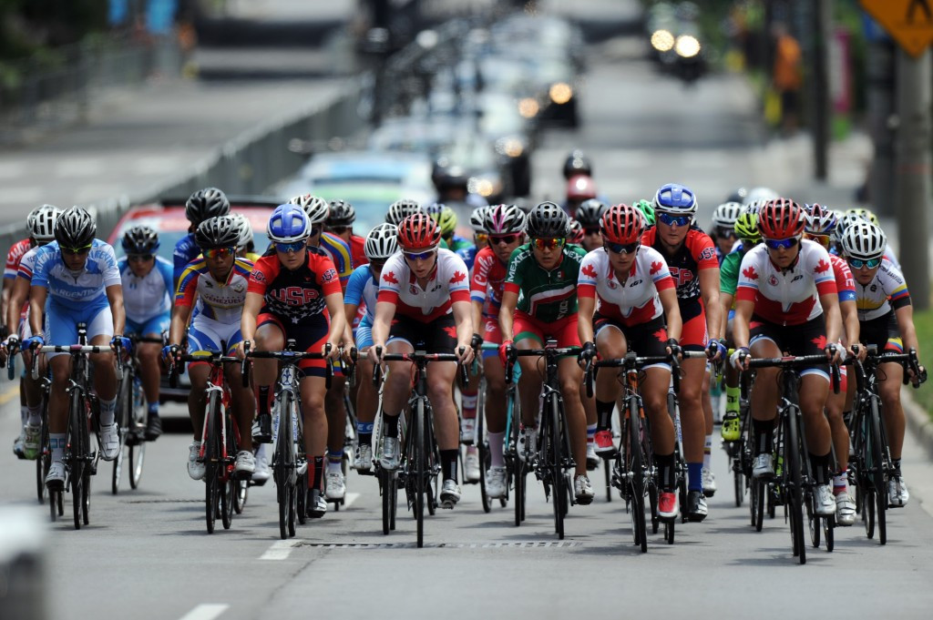 The women's road race was won by Canada's Jasmin Glaesser ©AFP/Getty Images