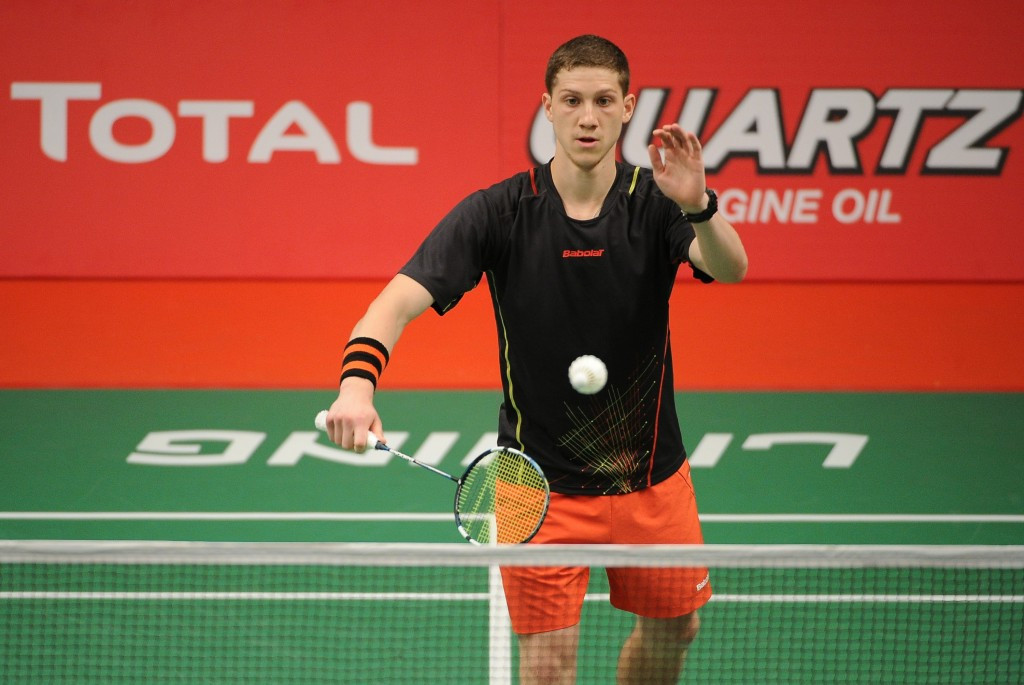 Ukraine’s Artem Pochtarov was one of three seeded players to suffer elimination from the men's singles competition at the BWF Russian Open Grand Prix today ©Getty Images