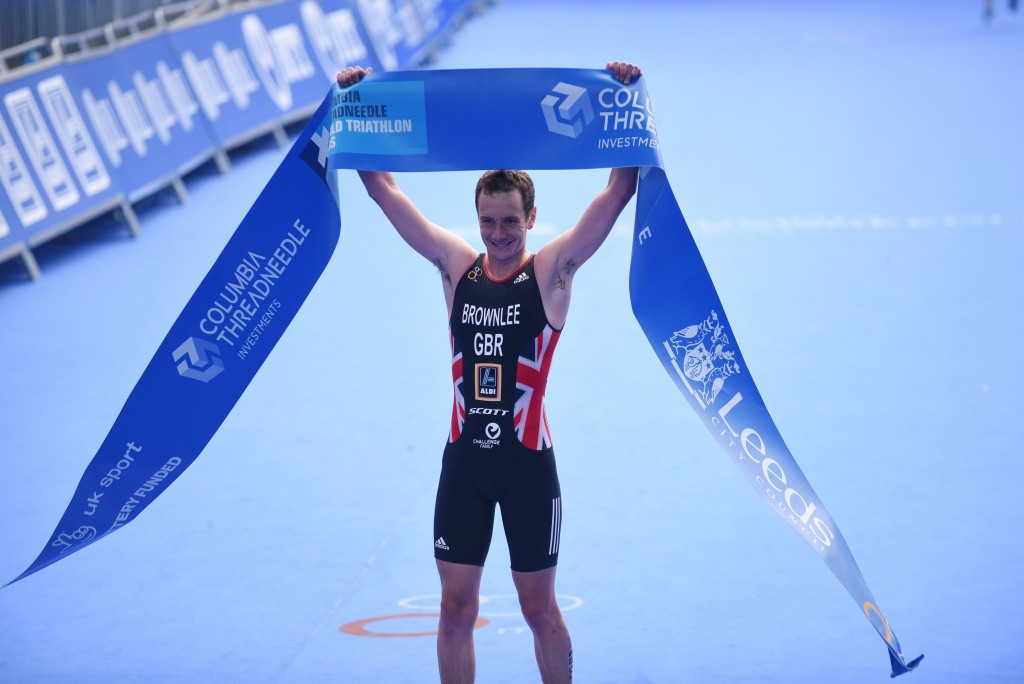 Alistair Brownlee won the event in Leeds last month ©Getty Images