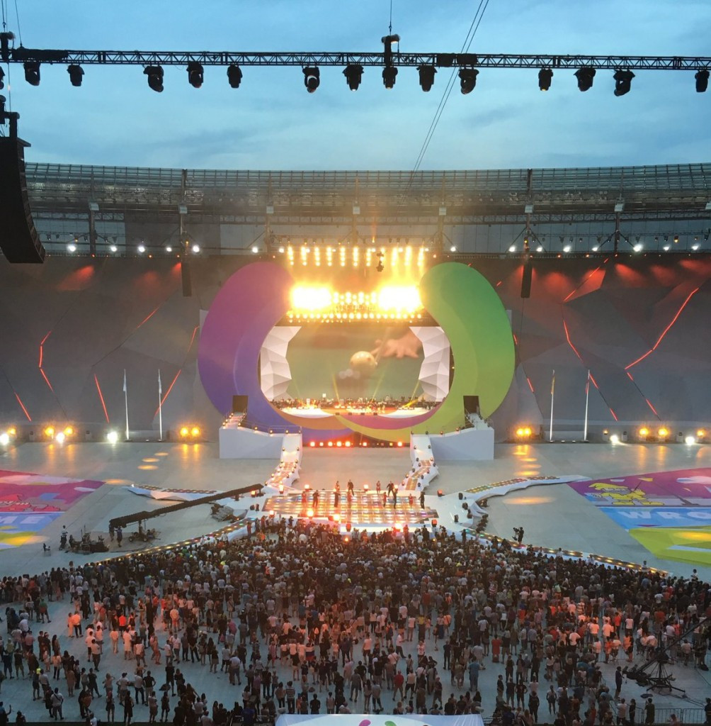 The Wrocław 2017 World Games were officially opened this evening ©IWGA