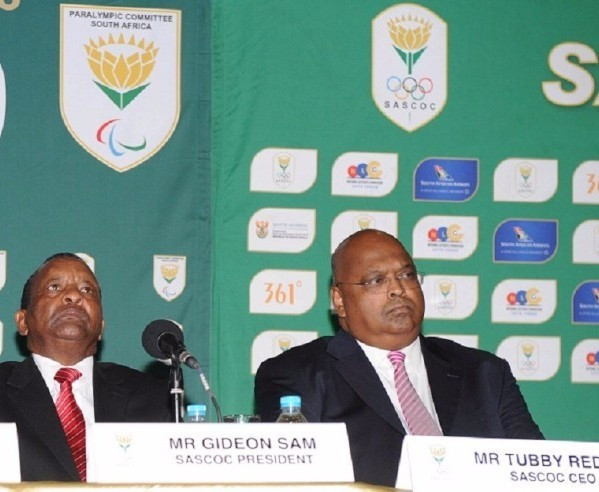 Tubby Reddy's relationship with SASCOC President Gideon Sam is believed to have broken down recently ©SASCOC