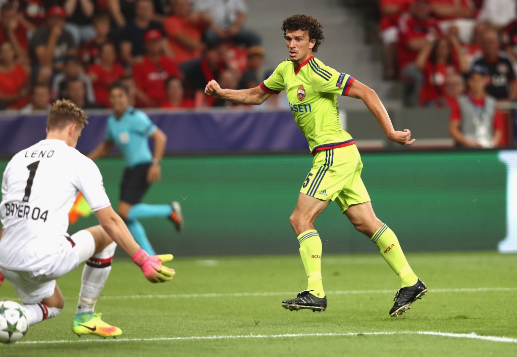 CSKA Moscow midfielder Roman Eremenko has failed with his appeal to the Court of Arbitration for Sport ©Getty Images