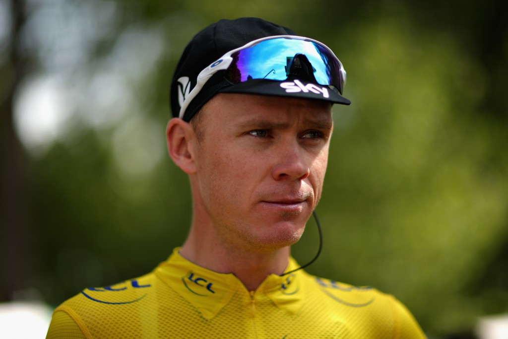 Chris Froome will take a 23 second lead into tomorrow's crucial time trial ©Getty Images