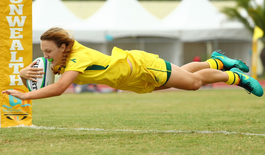Australia thrashed Canada to secure the girls gold medal ©Getty Images