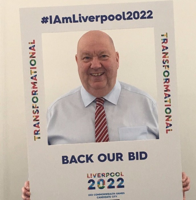 Paul Blanchard warned Liverpool 2022 need to provide "bulletproof" guarantees regarding their plans to install a temporary athletics track at Everton Football Club's proposed new stadium ©Liverpool 2022