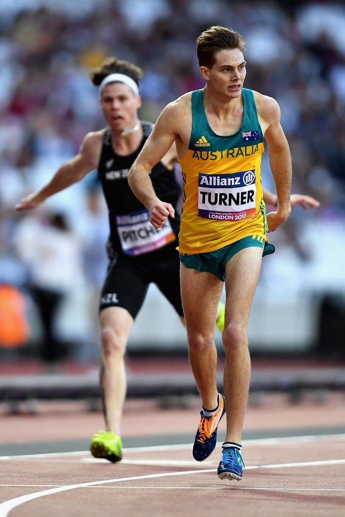 James Turner was one of two gold medallists for Australia when he won the men's 400m T36 ©Getty Images