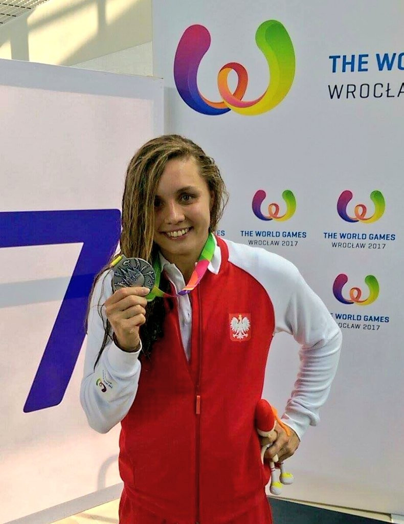 Alicja Tchórz won the first medal for hosts Poland as she took silver in the women's 200m obstacle swim ©The World Games 2017