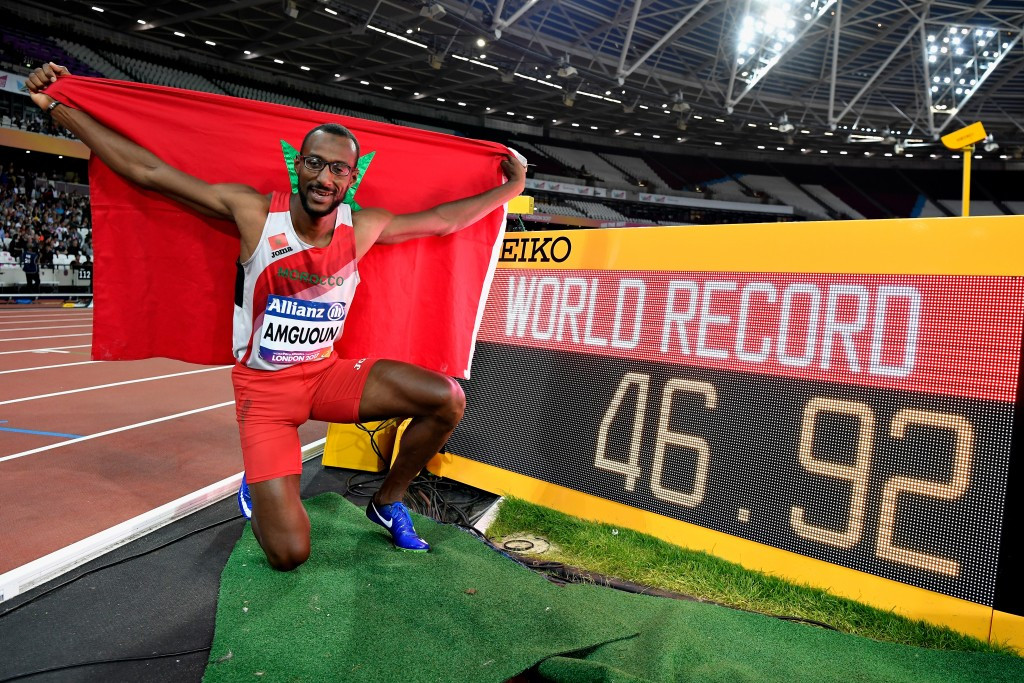 Moroccan breaks own world record to defend 400m title at World Para Athletics Championships 