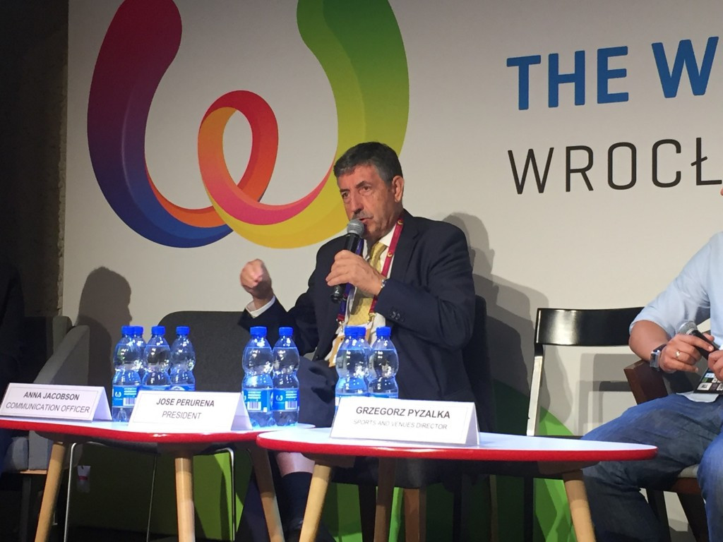 IWGA President José Perurena has praised his organisation's approach to hosting a multi-sport event ©ITG