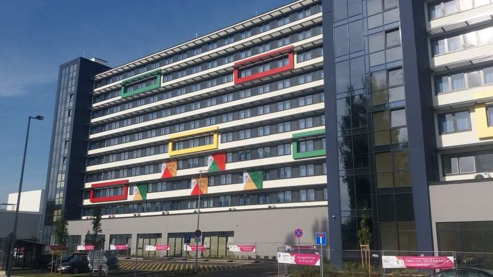 Athletes have begun moving into their accommodation for the EYOF ©Hungarian Olympic Committee