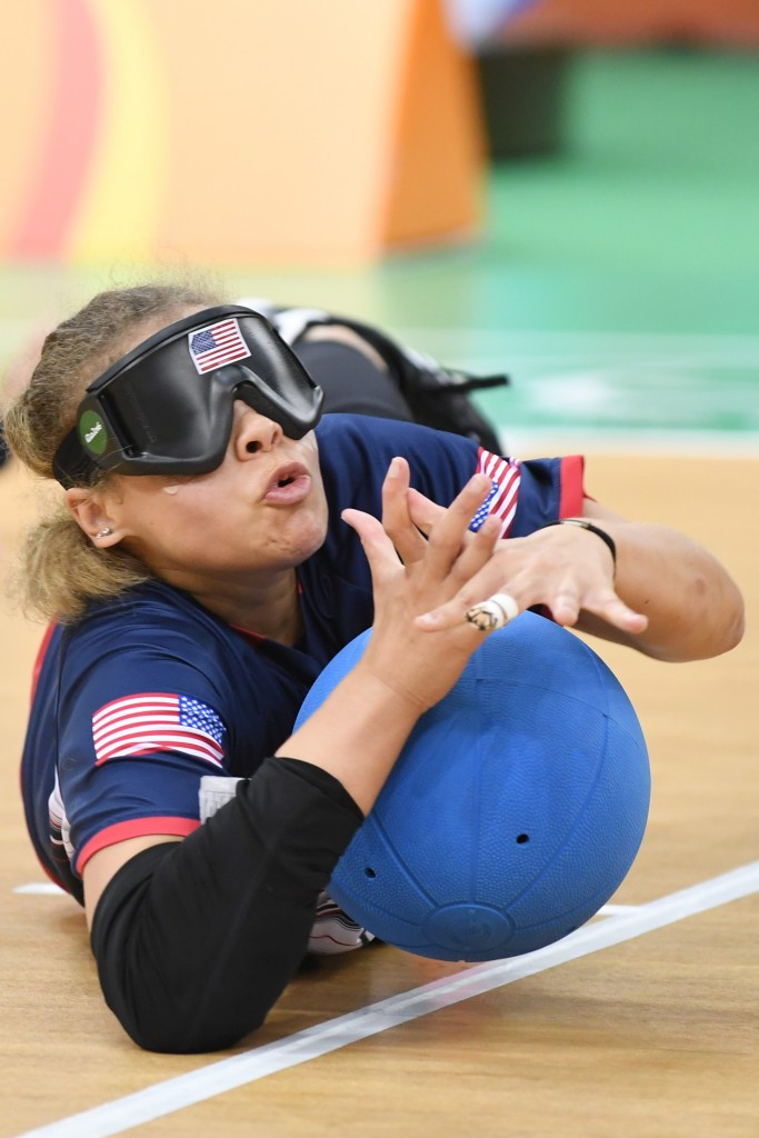 Goalball player Amanda Dennis, a Rio 2016 Paralympic Games bronze medallist, is among the athletes on the 2017 speaker programme ©Getty Images
