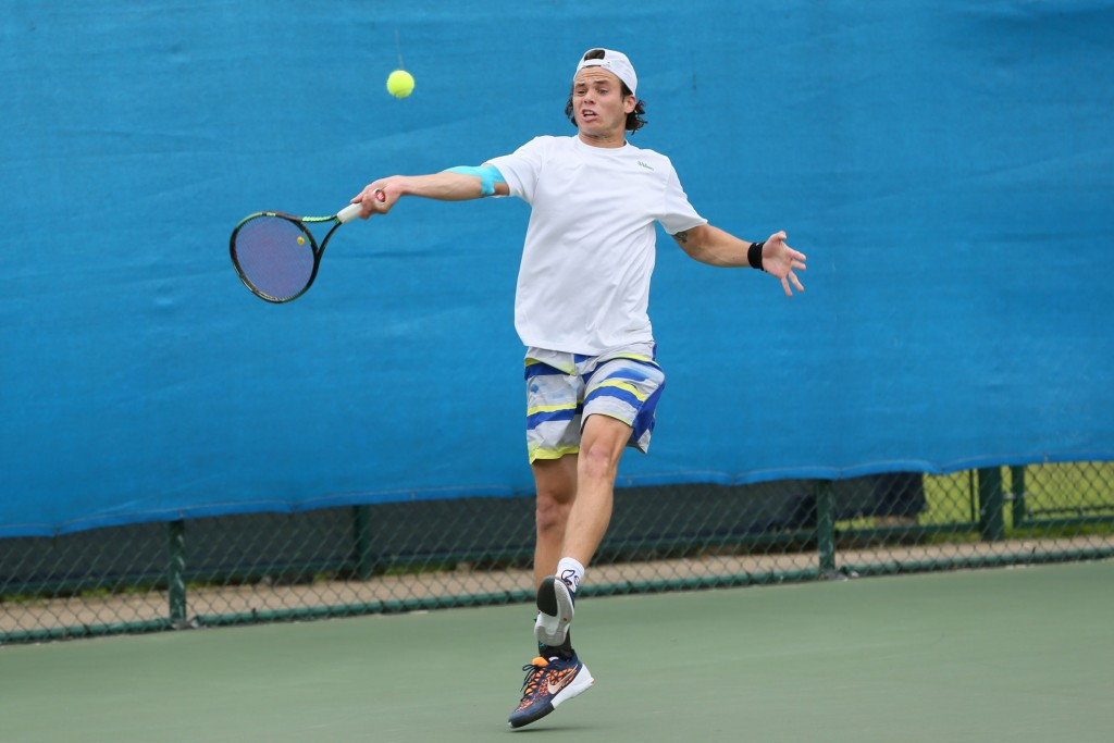 Russia's Egor Panyushkin won the men's singles title at the the 1st World Deaf Tennis Championships ©Tennis Foundation 