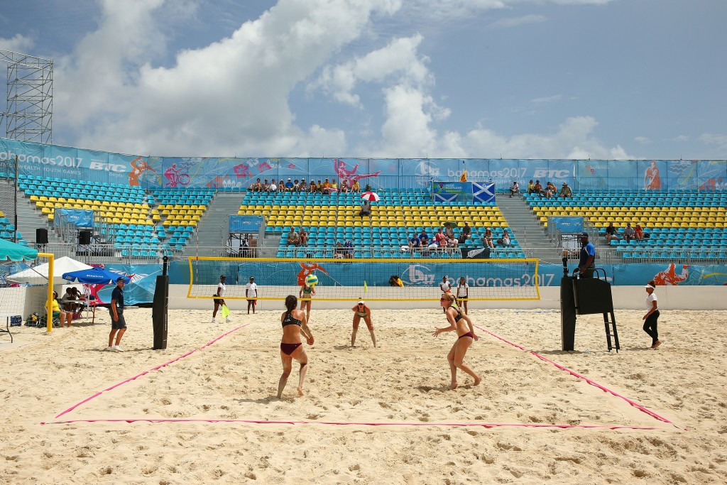 Australia entered the record books as the first nation to win a Commonwealth Youth Games beach volleyball gold medal ©Getty Images