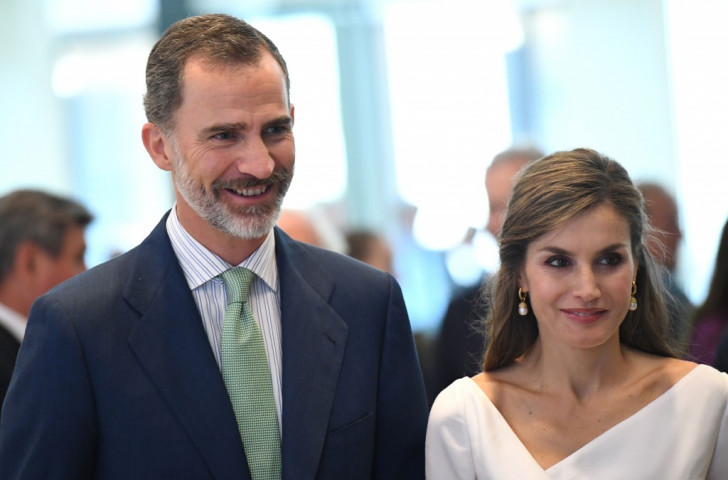 King Felipe VI of Spain, pictured with Queen Letizia during this month's State Visit to Britain, will be in Barcelona on Tuesday to preside over celebrations marking the 25th Anniversary of the 1992 Olympic Opening Ceremony ©Getty Images