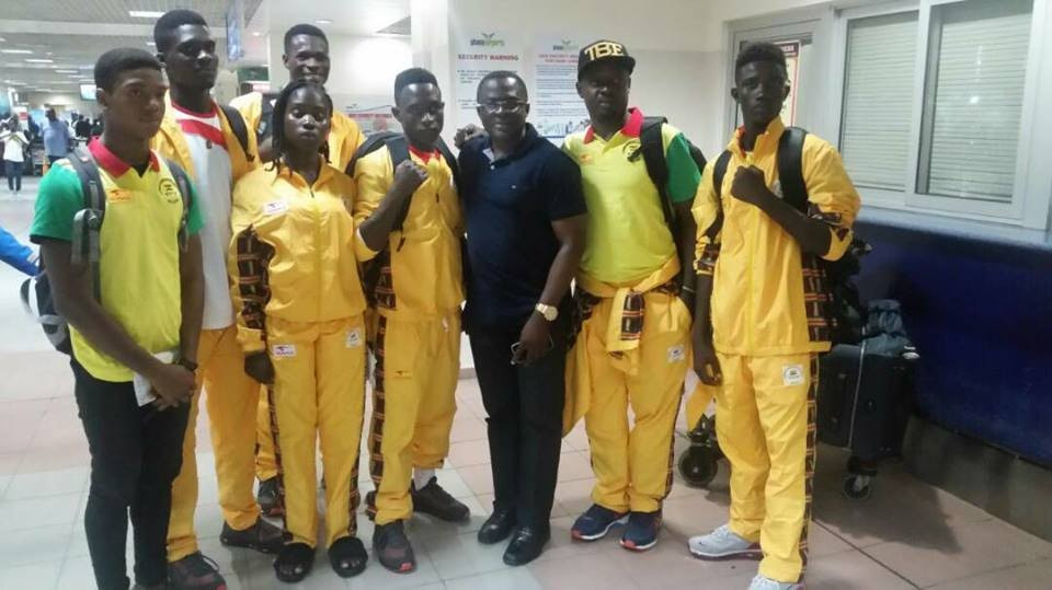 GOC President Mensah meets with Commonwealth Youth Games team members