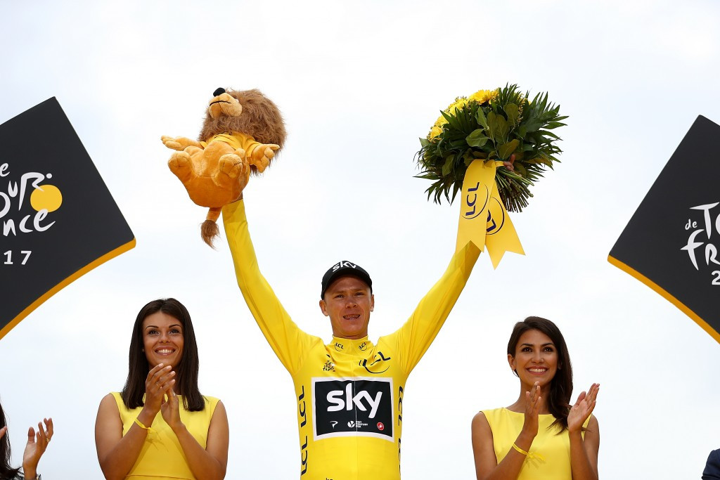 Chris Froome won the Tour de France for the fourth time ©Getty Images