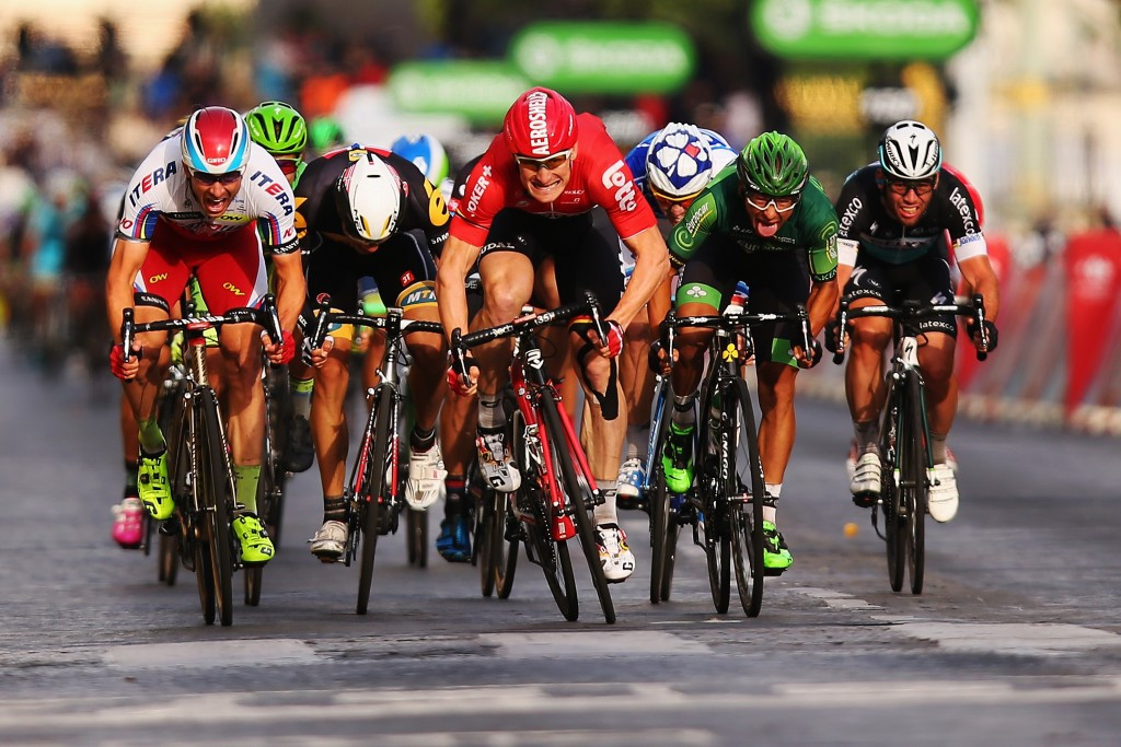 Germany's Andre Greipel earned his fourth stage win of the 2015 Tour de France