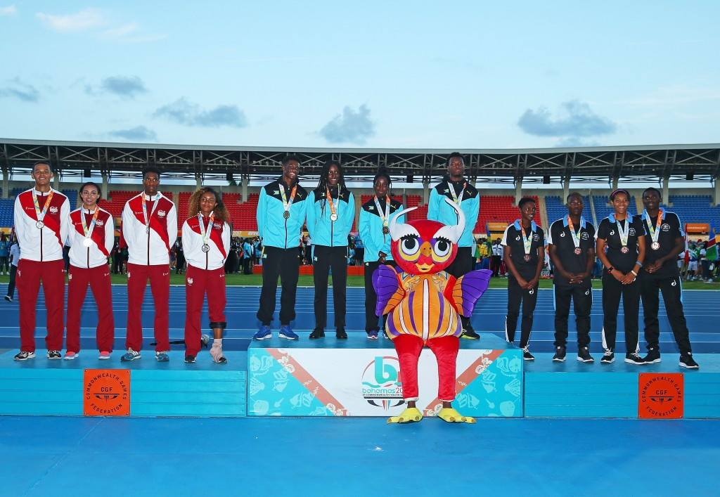The Bahamas waited until the final day of the event to win their first gold medal ©Getty Images
