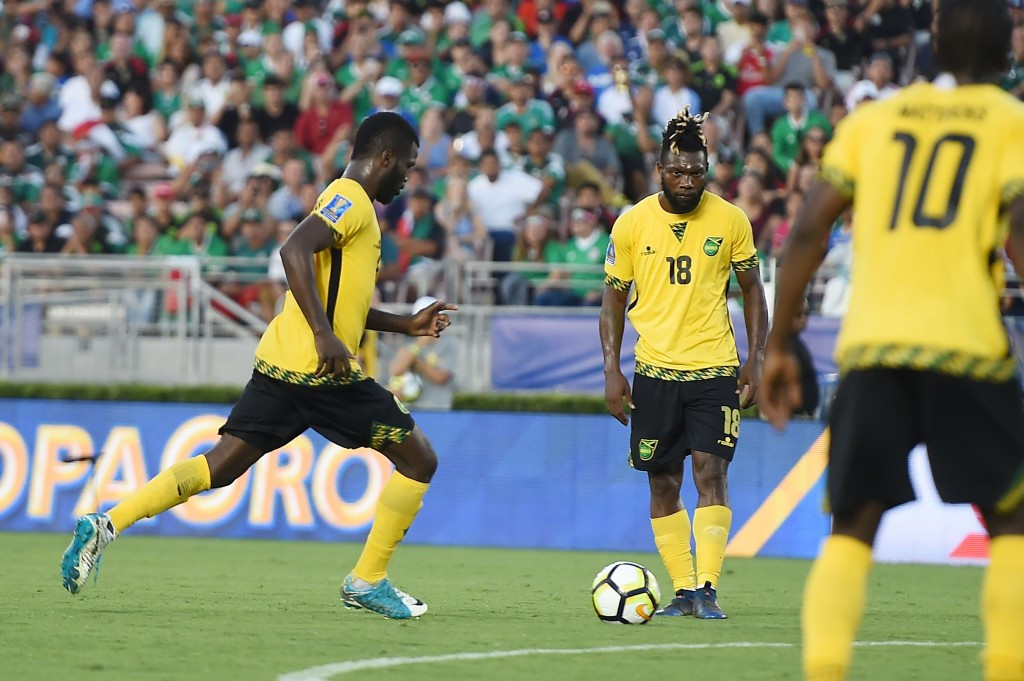 Kemar Lawrence curled in a late free kick to take Jamaica into the final ©Getty Images