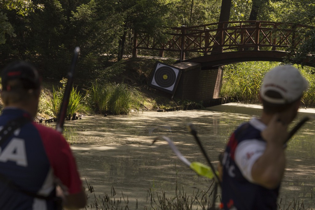 Field archery usually takes place in woodland and rough terrain ©IWGA