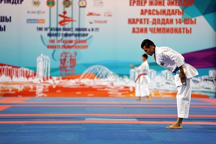 Astana hosted the Asian Karate Championships for the first time ©WKF