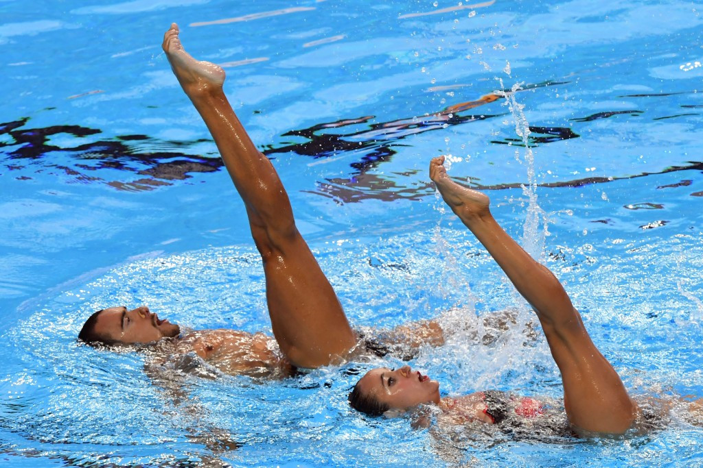 Eyebrows have been raised by the namechange from synchronised to artistic swimming ©Getty Images