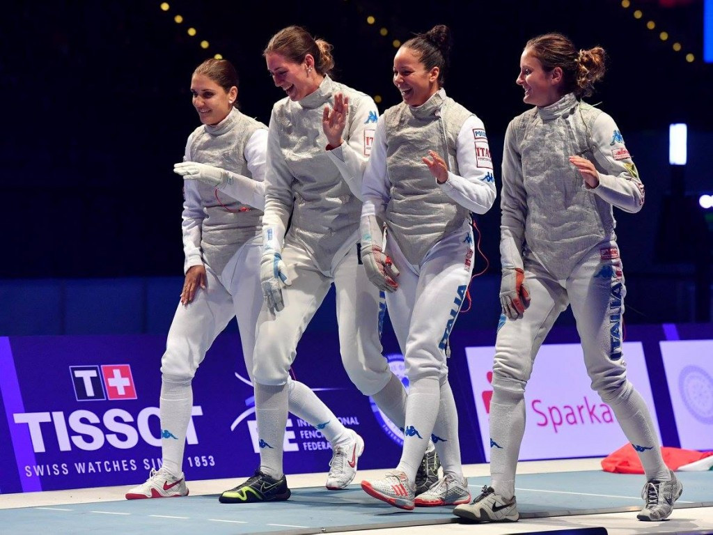 Italy claim women's team foil crown at FIE World Championships